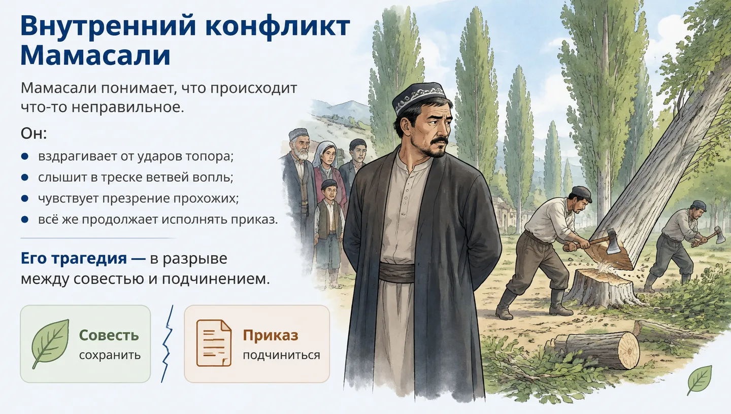 Внутренний конфликт Мамасали