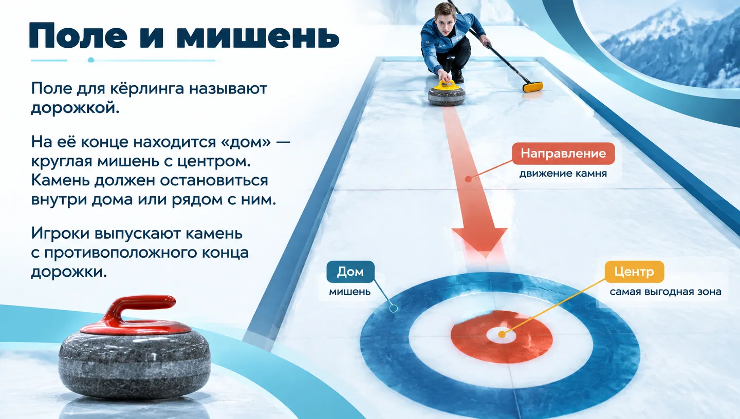 Поле и мишень
