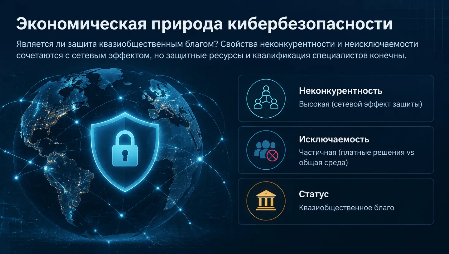 Экономическая природа кибербезопасности
