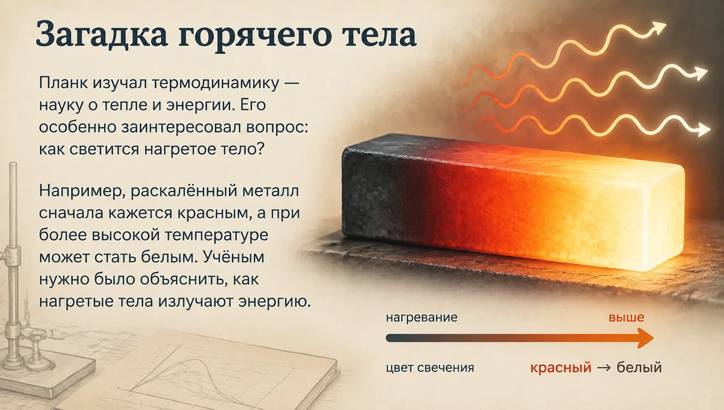 Загадка горячего тела