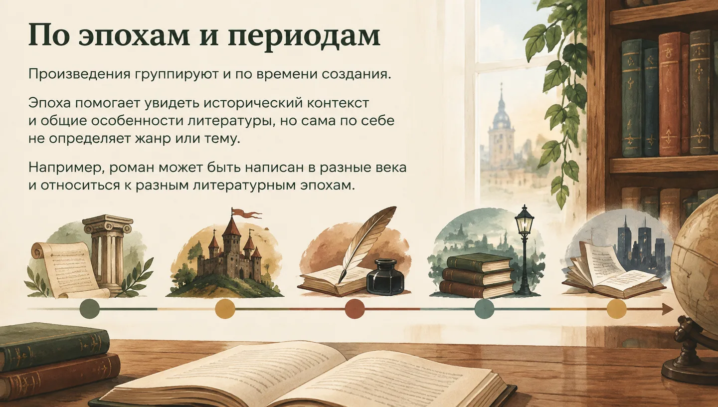 По эпохам и периодам