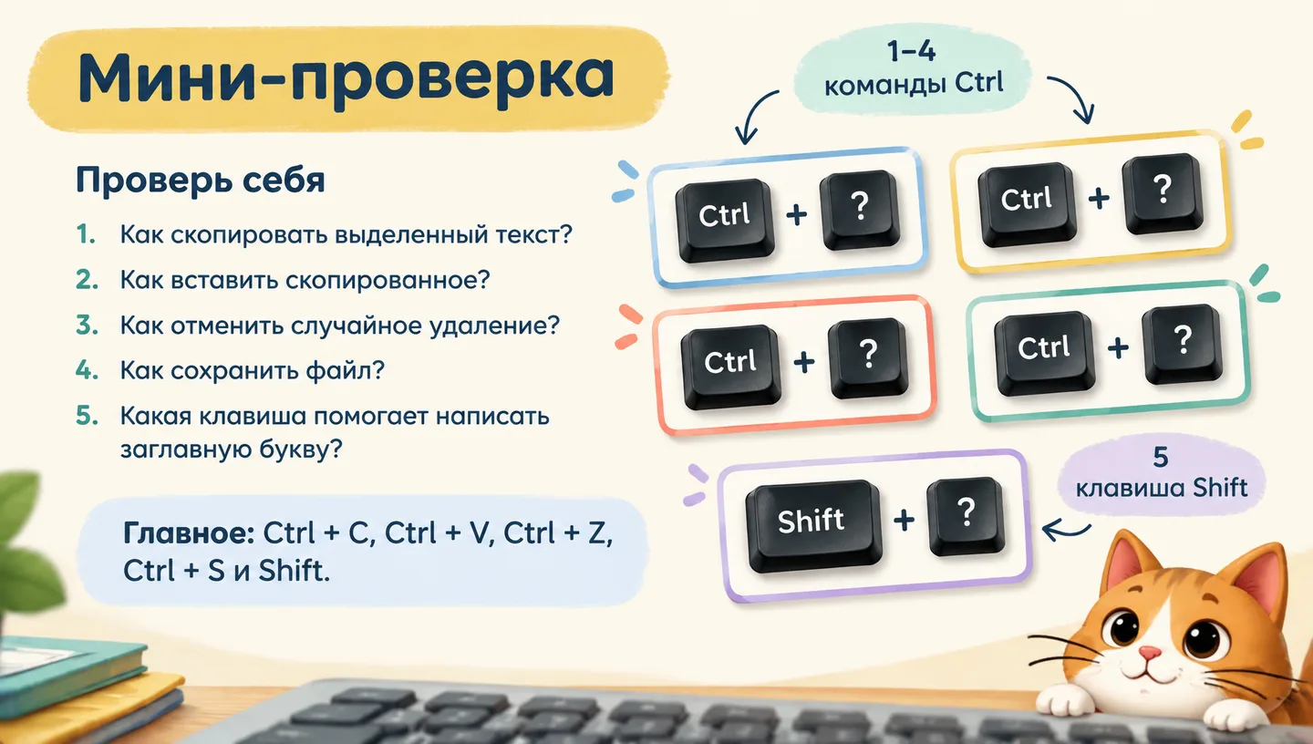 Мини-проверка