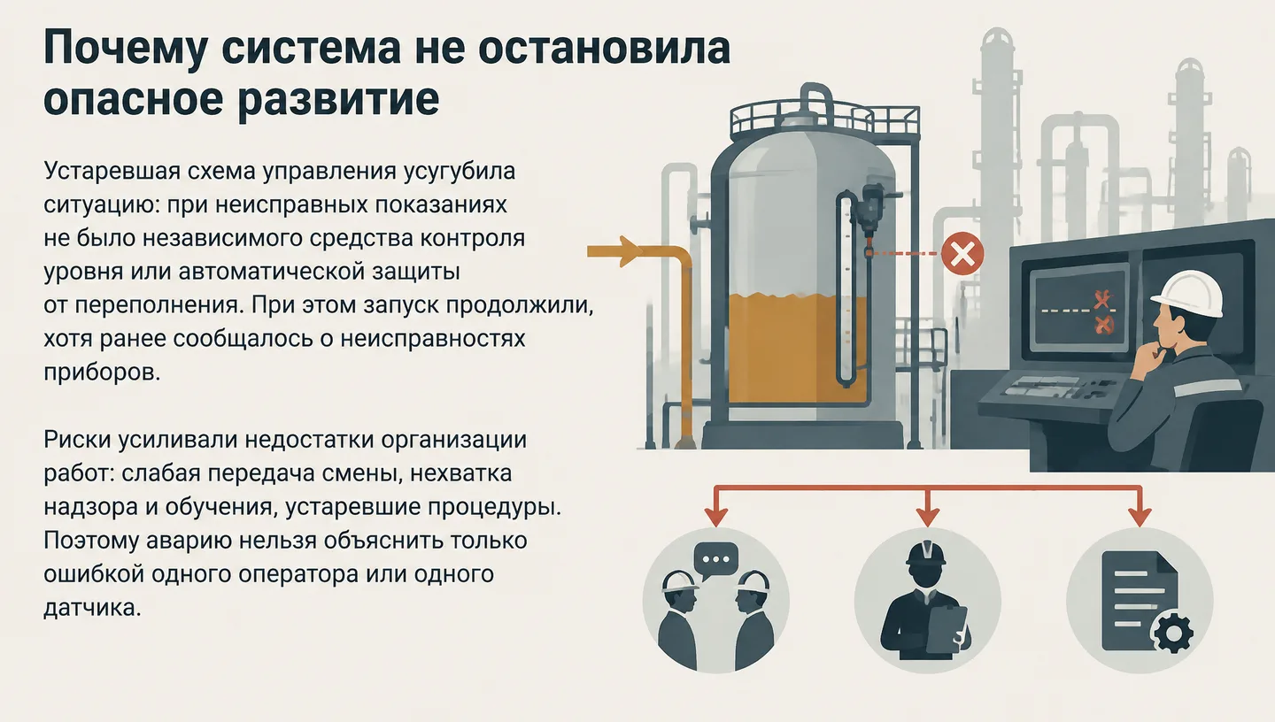 Почему система не остановила опасное развитие