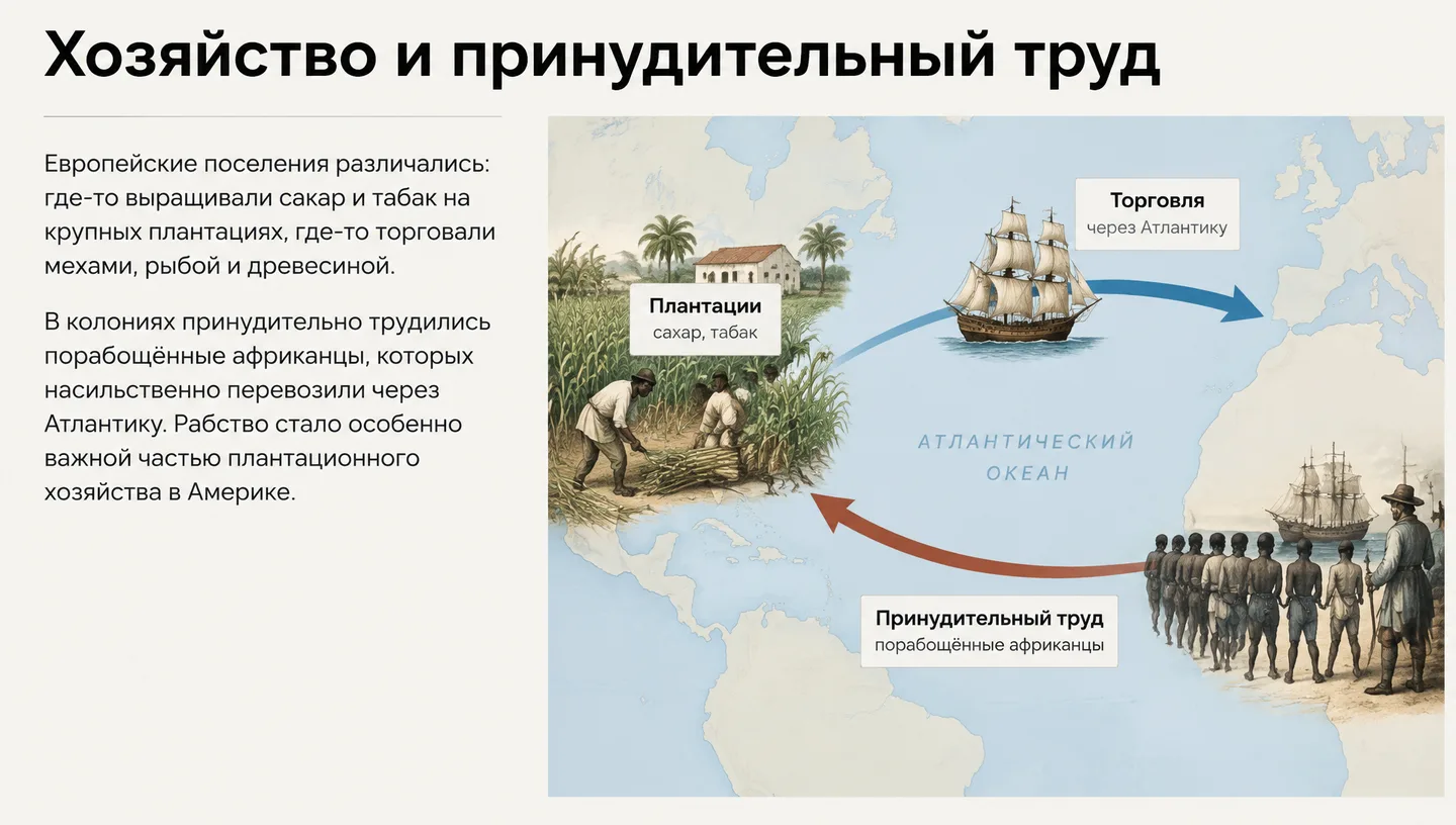 Хозяйство и принудительный труд