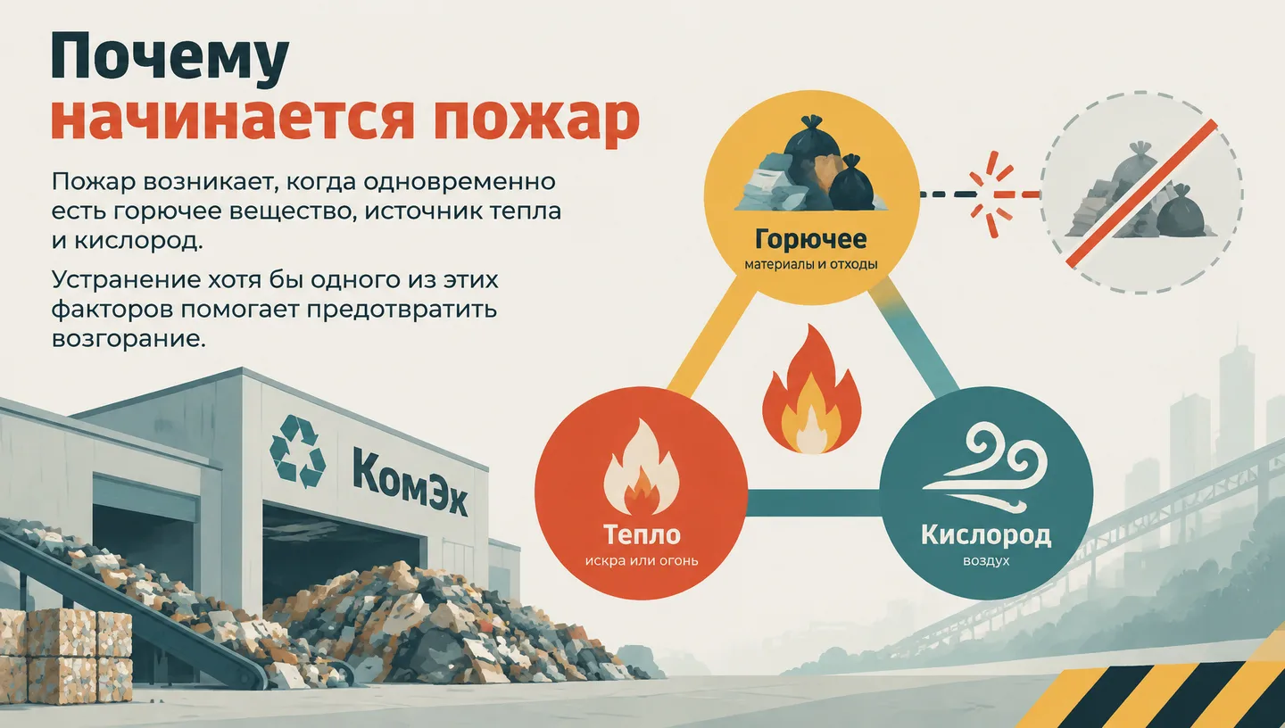 Почему начинается пожар