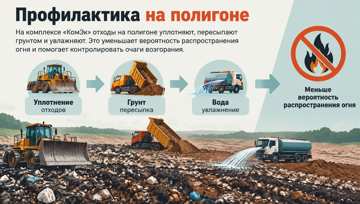 Профилактика на полигоне