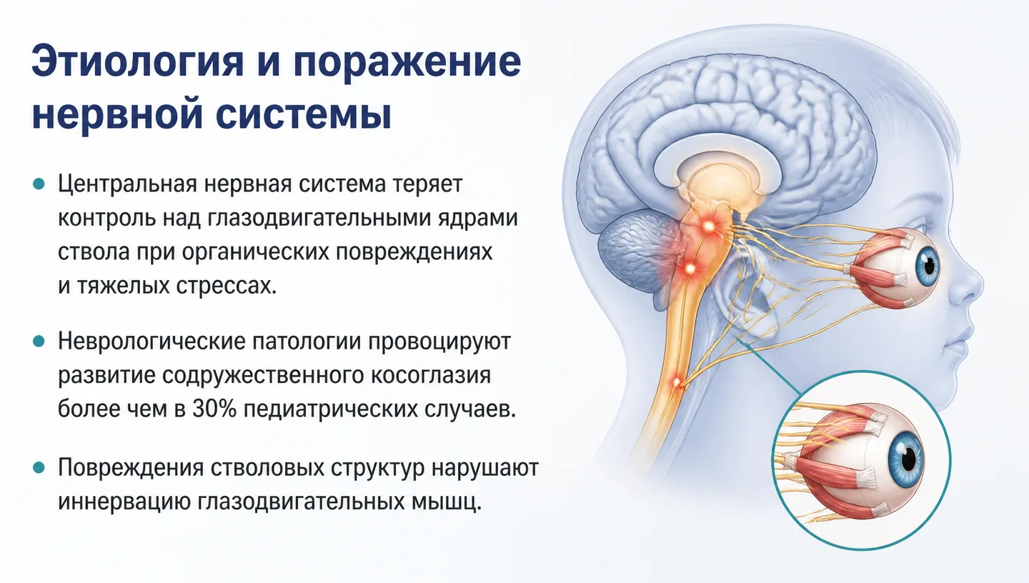 Этиология и поражение нервной системы