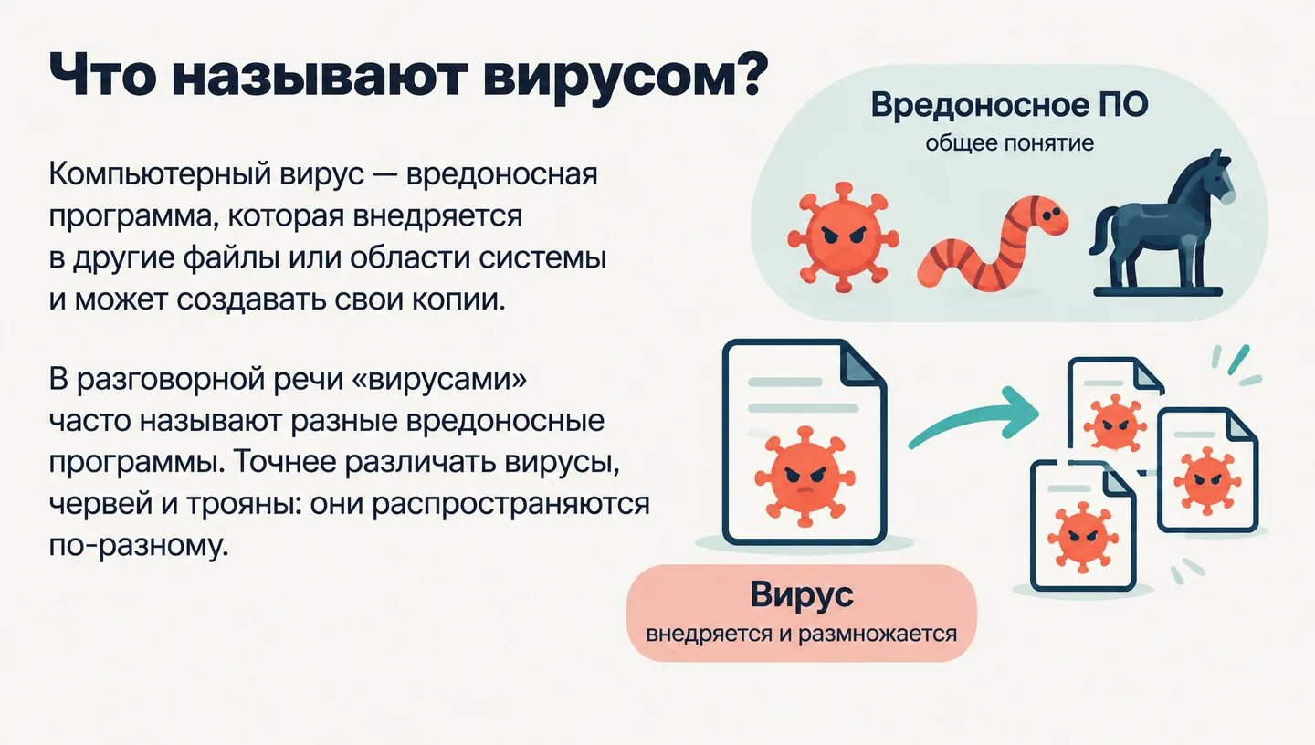 Что называют вирусом?
