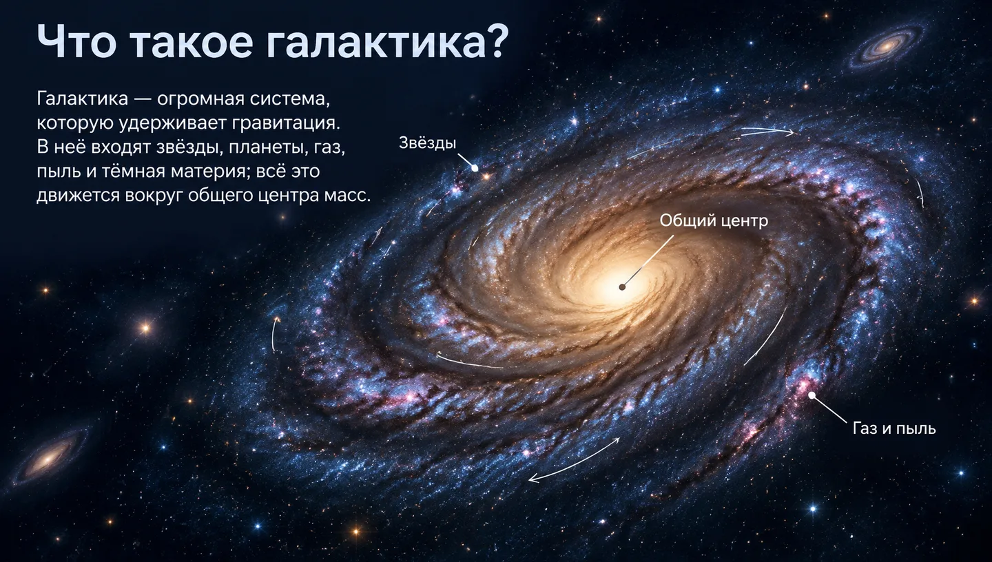 Что такое галактика?