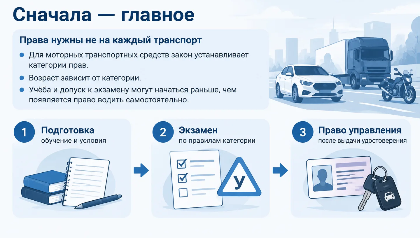 Сначала — главное