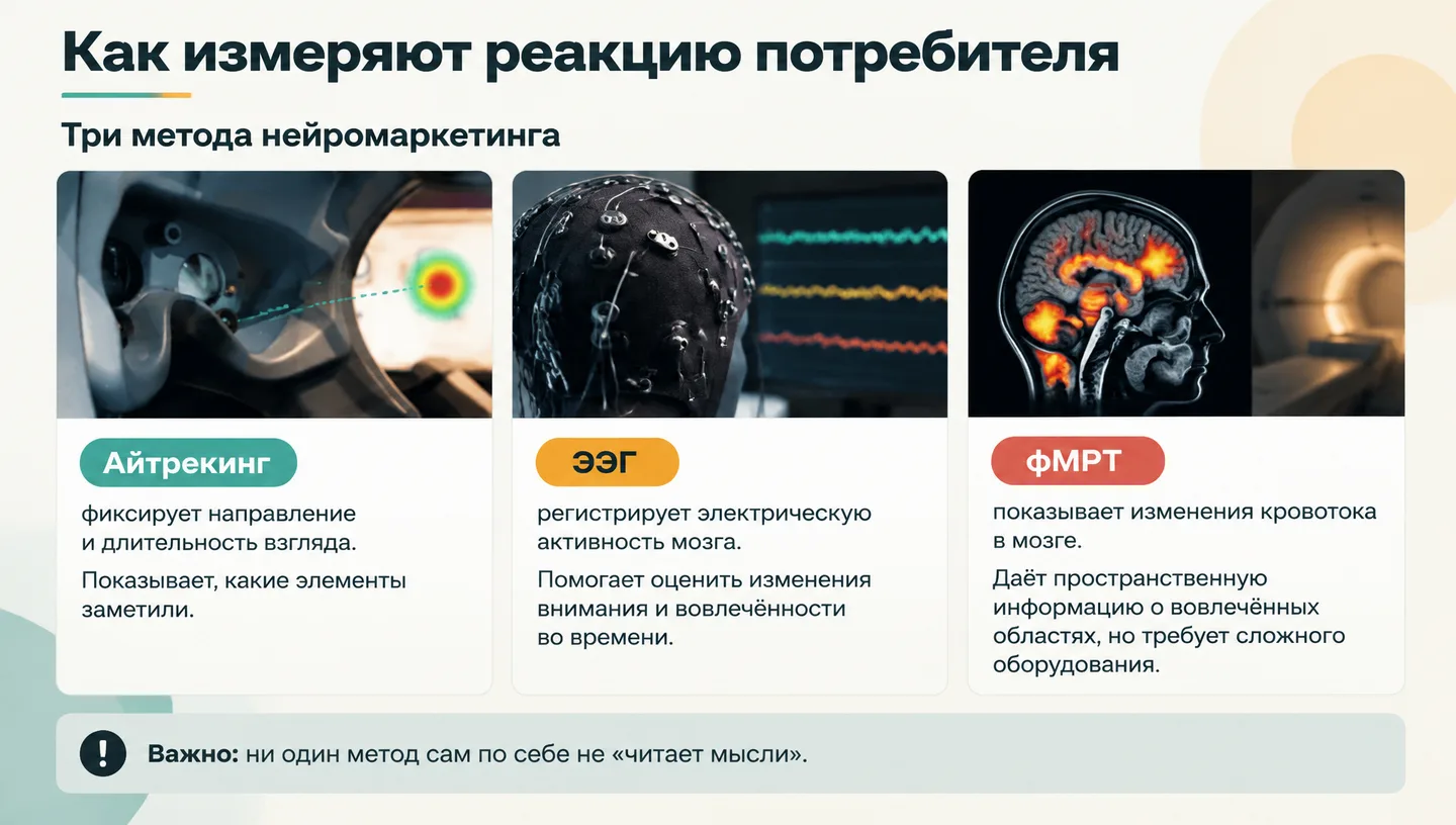 Как измеряют реакцию потребителя