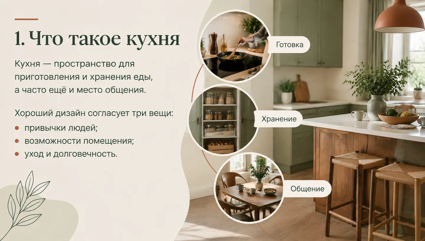 1. Что такое кухня