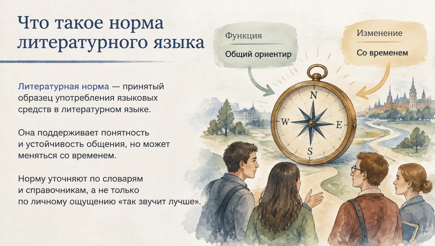 Что такое норма литературного языка