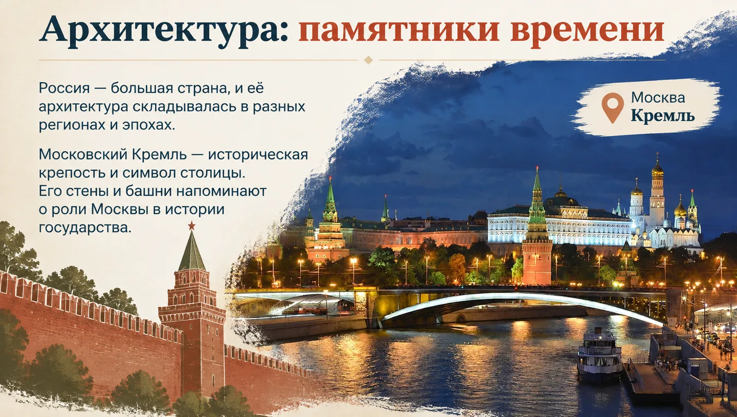 Архитектура: памятники времени