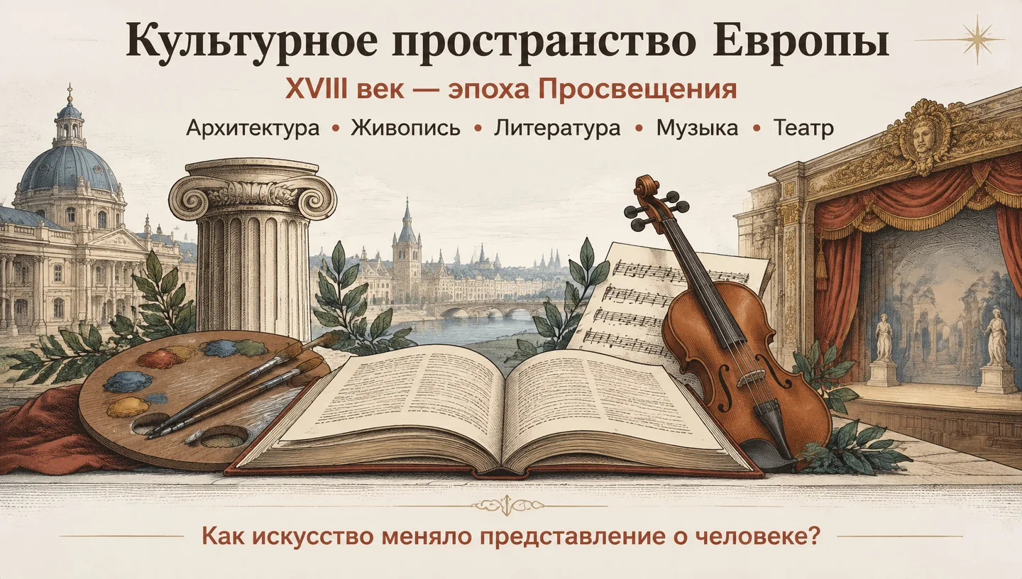 Первый слайд: Культурное пространство Европы