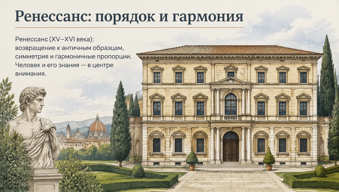 Ренессанс: порядок и гармония