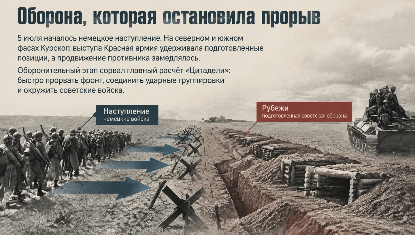 Оборона, которая остановила прорыв