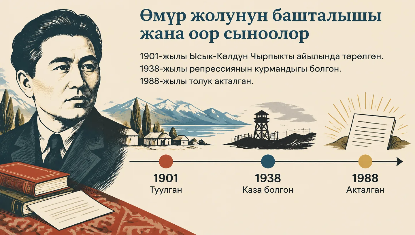 Өмүр жолунун башталышы жана оор сыноолор