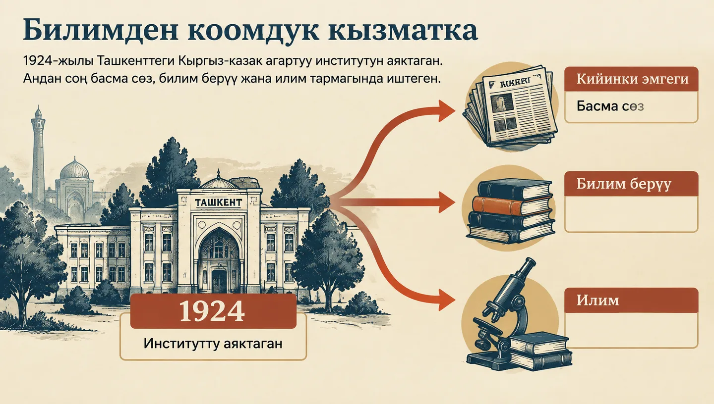 Билимден коомдук кызматка