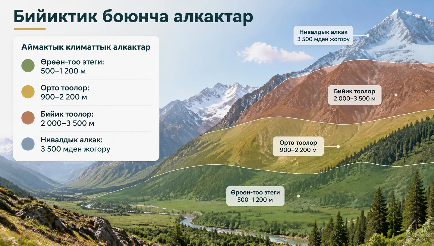 Бийиктик боюнча алкактар