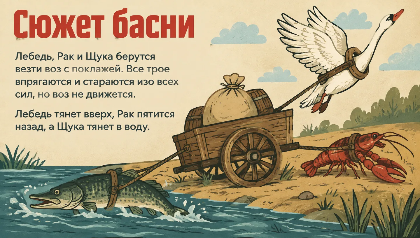 Сюжет басни