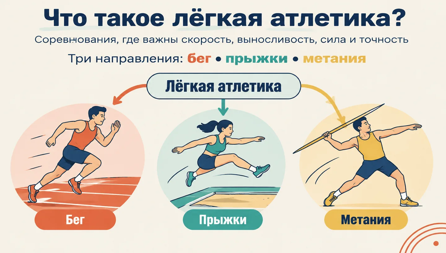 Что такое лёгкая атлетика?