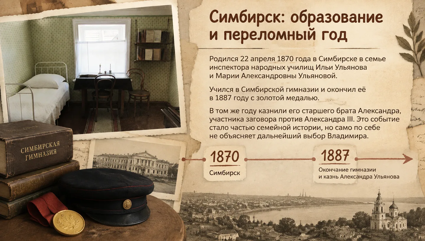 Симбирск: образование и переломный год
