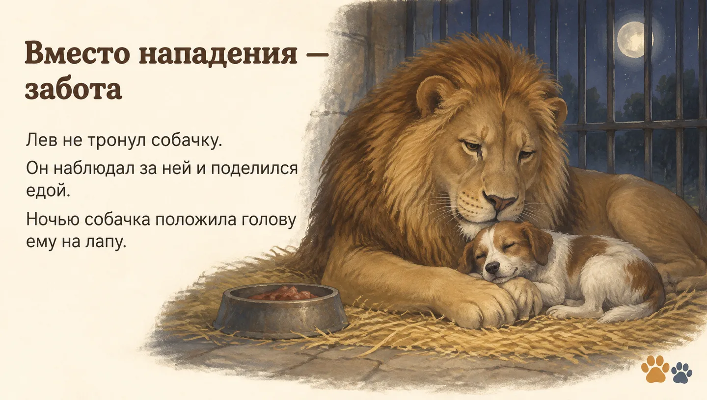 Вместо нападения — забота