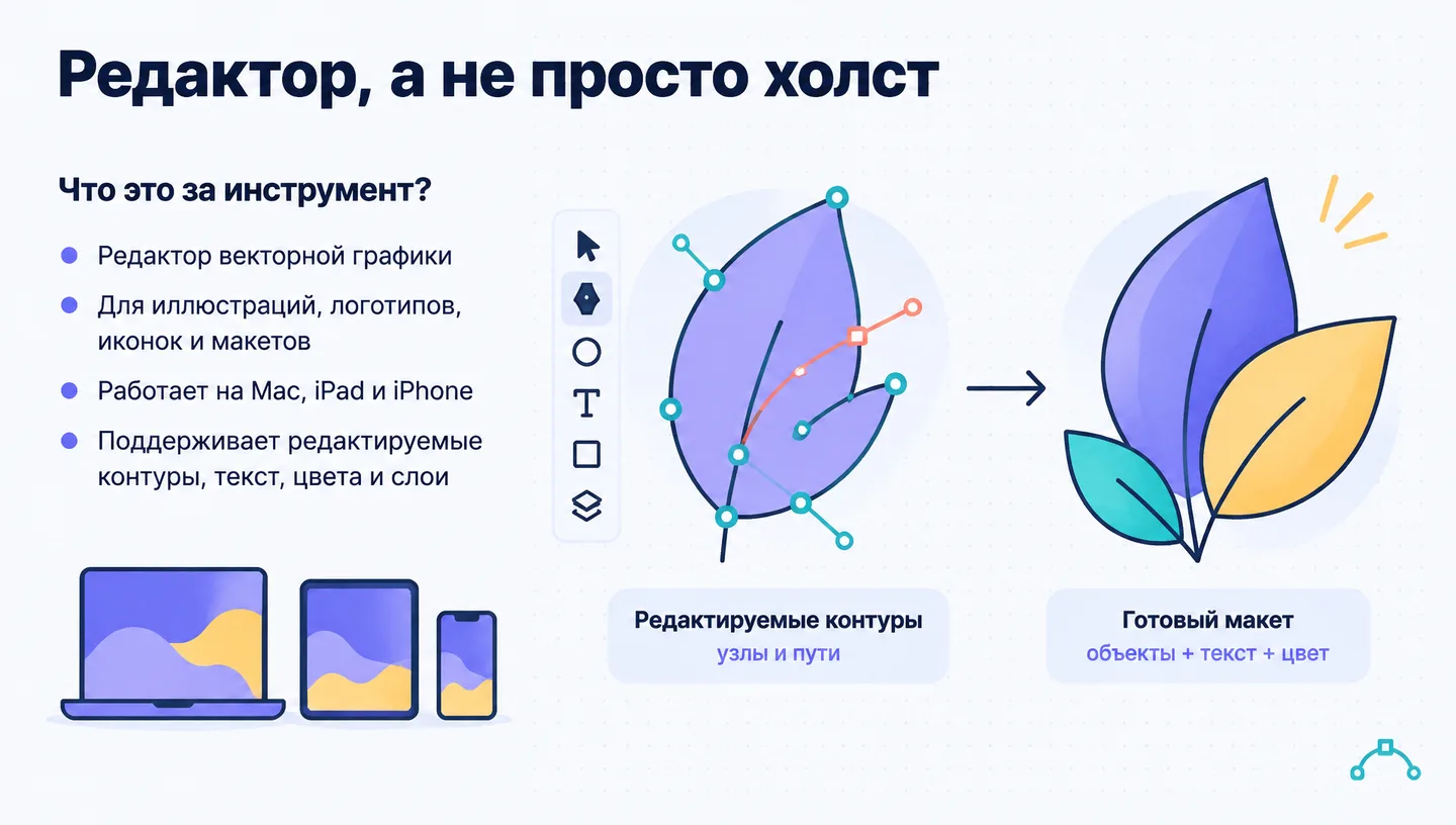 Редактор, а не просто холст