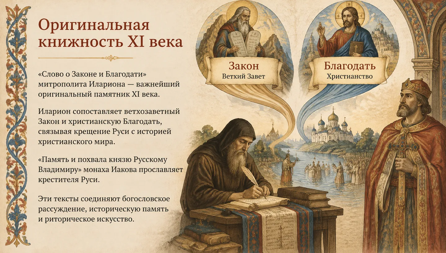 Оригинальная книжность XI века