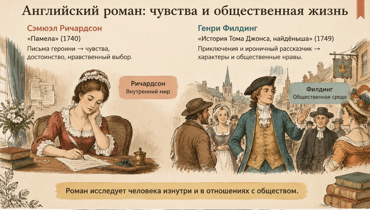 Английский роман: чувства и общественная жизнь