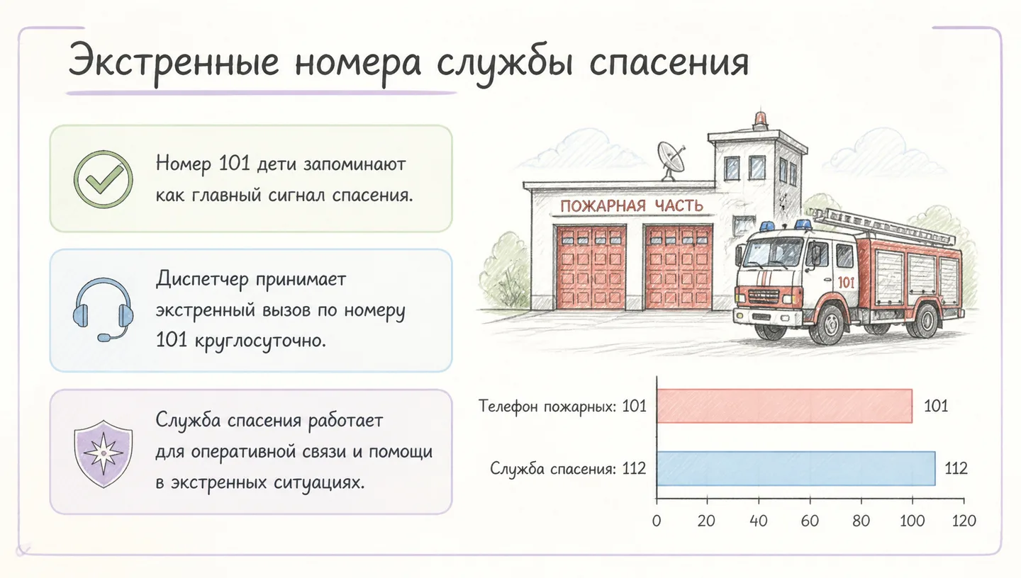 Экстренные номера службы спасения
