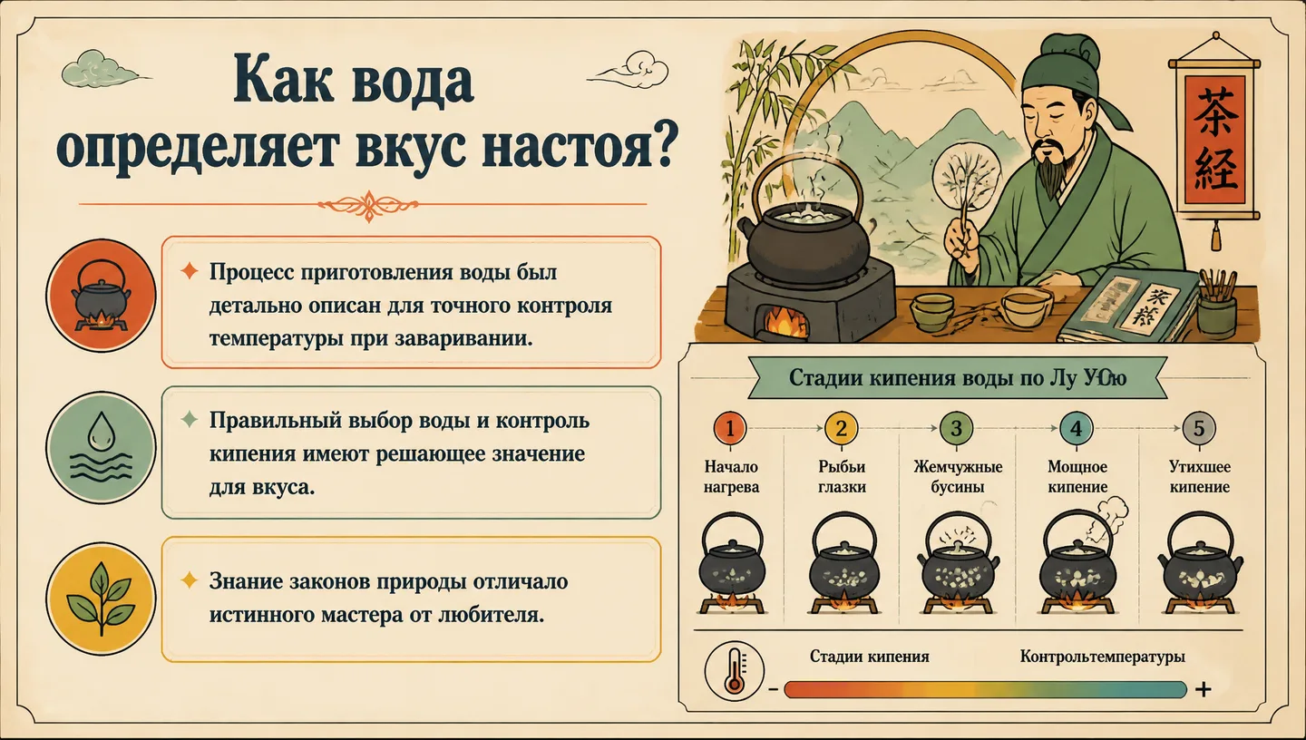 Как вода определяет вкус настоя?