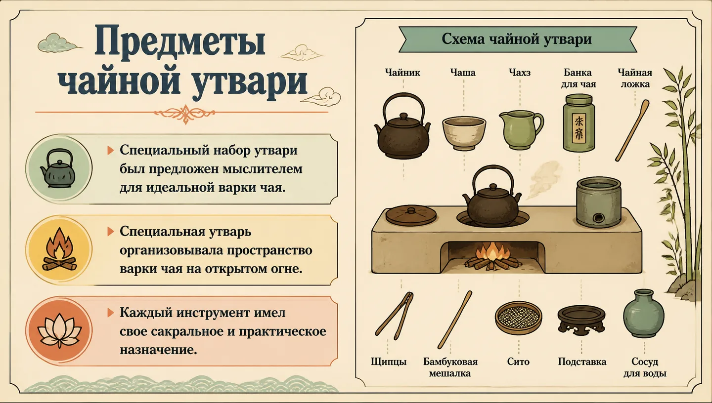 Предметы чайной утвари