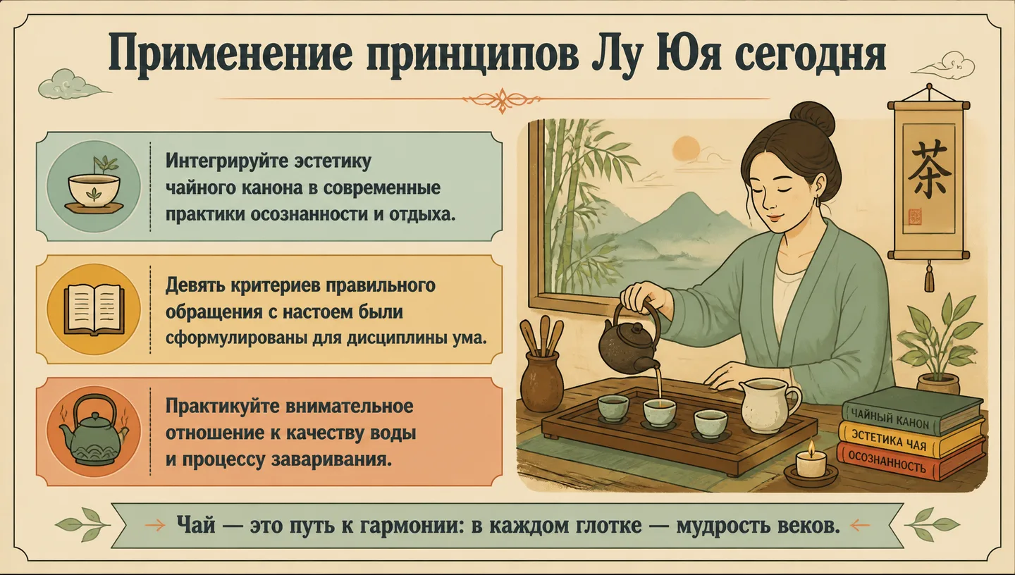 Применение принципов Лу Юя сегодня
