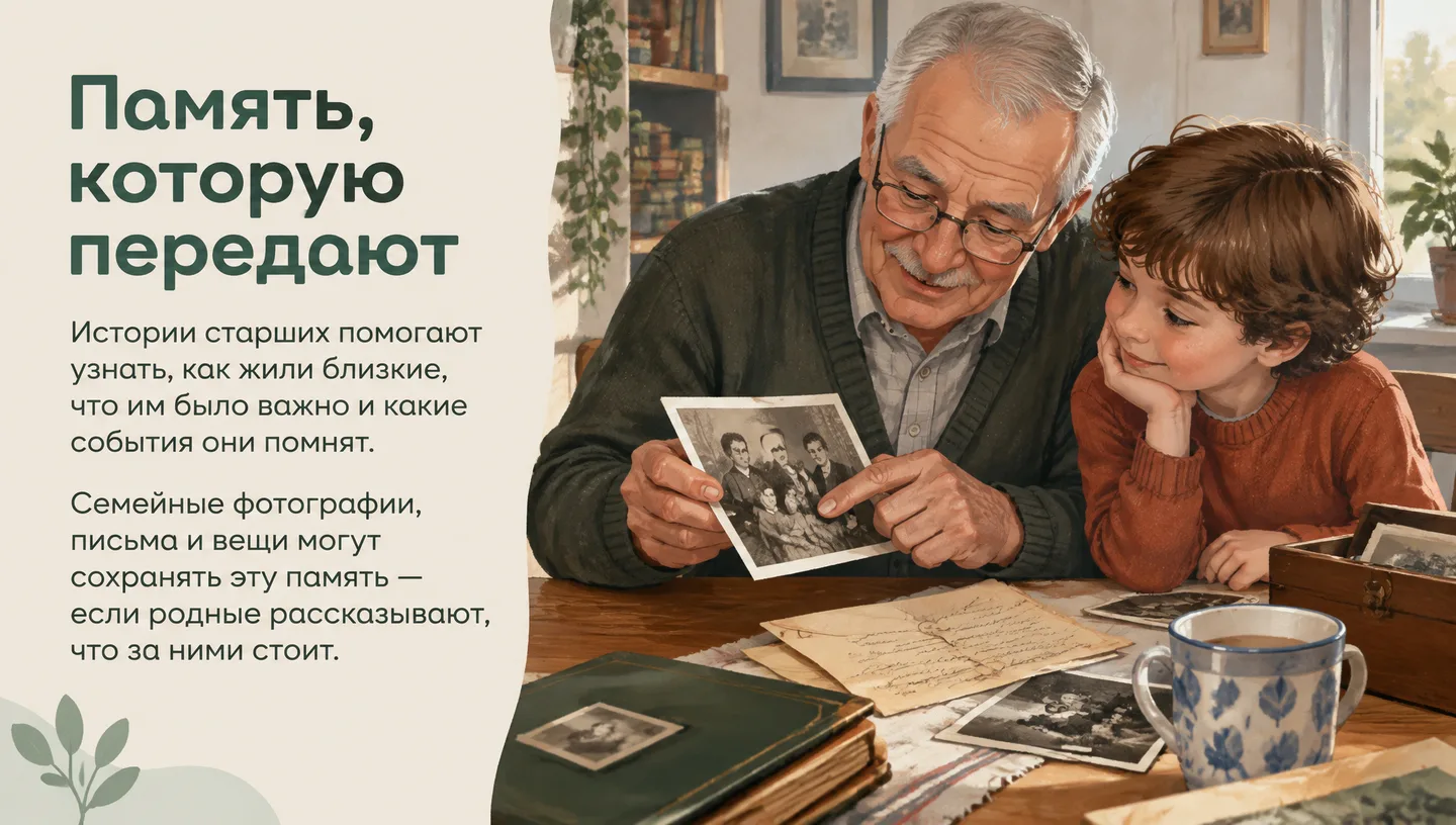 Память, которую передают