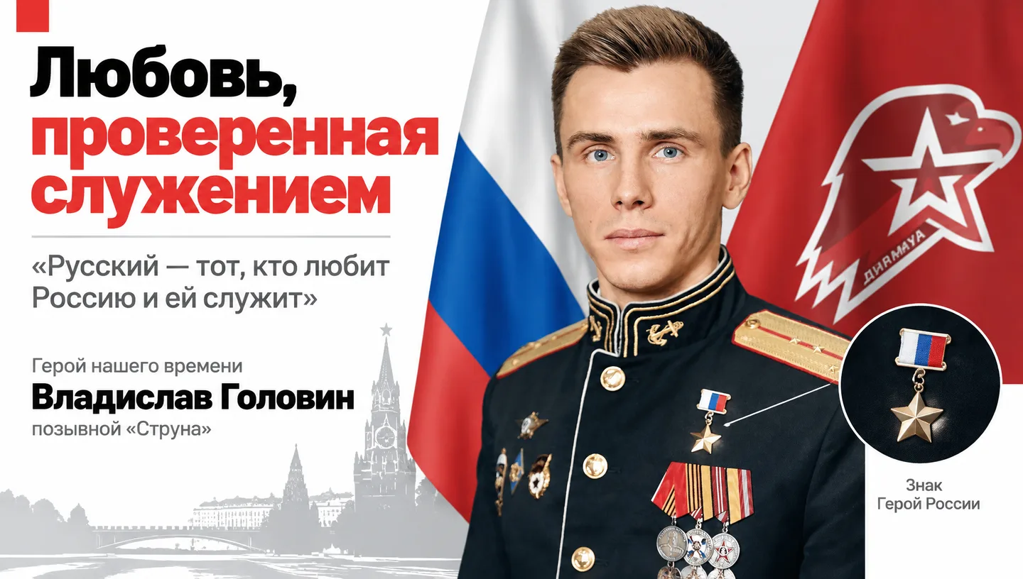 Первый слайд: Любовь, проверенная служением