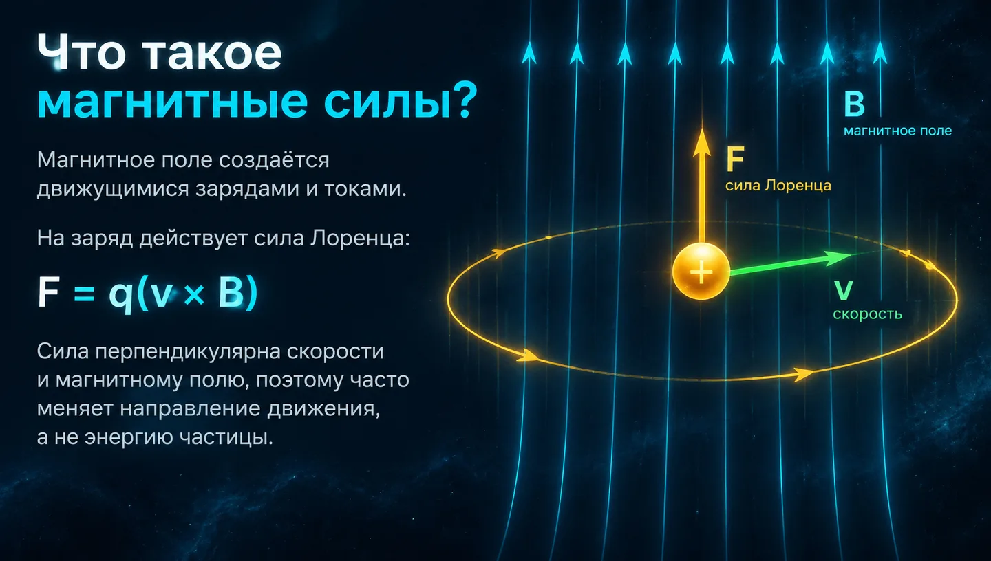 Что такое магнитные силы?