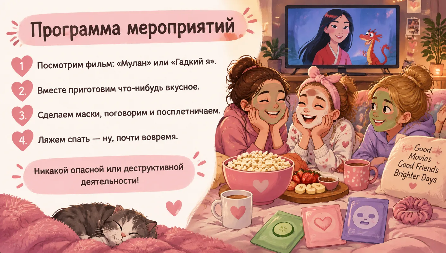 Программа мероприятий