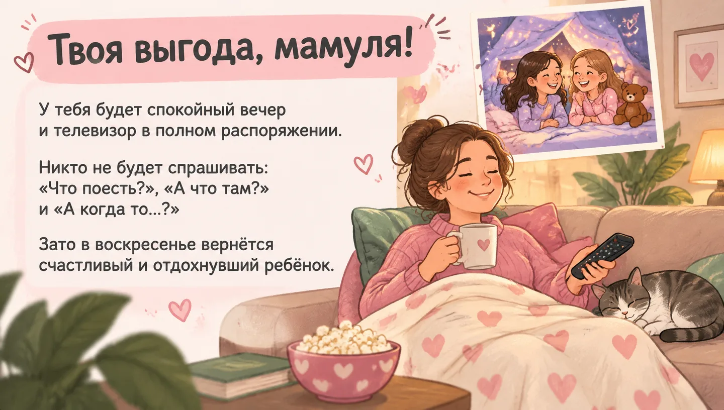 Твоя выгода, мамуля!
