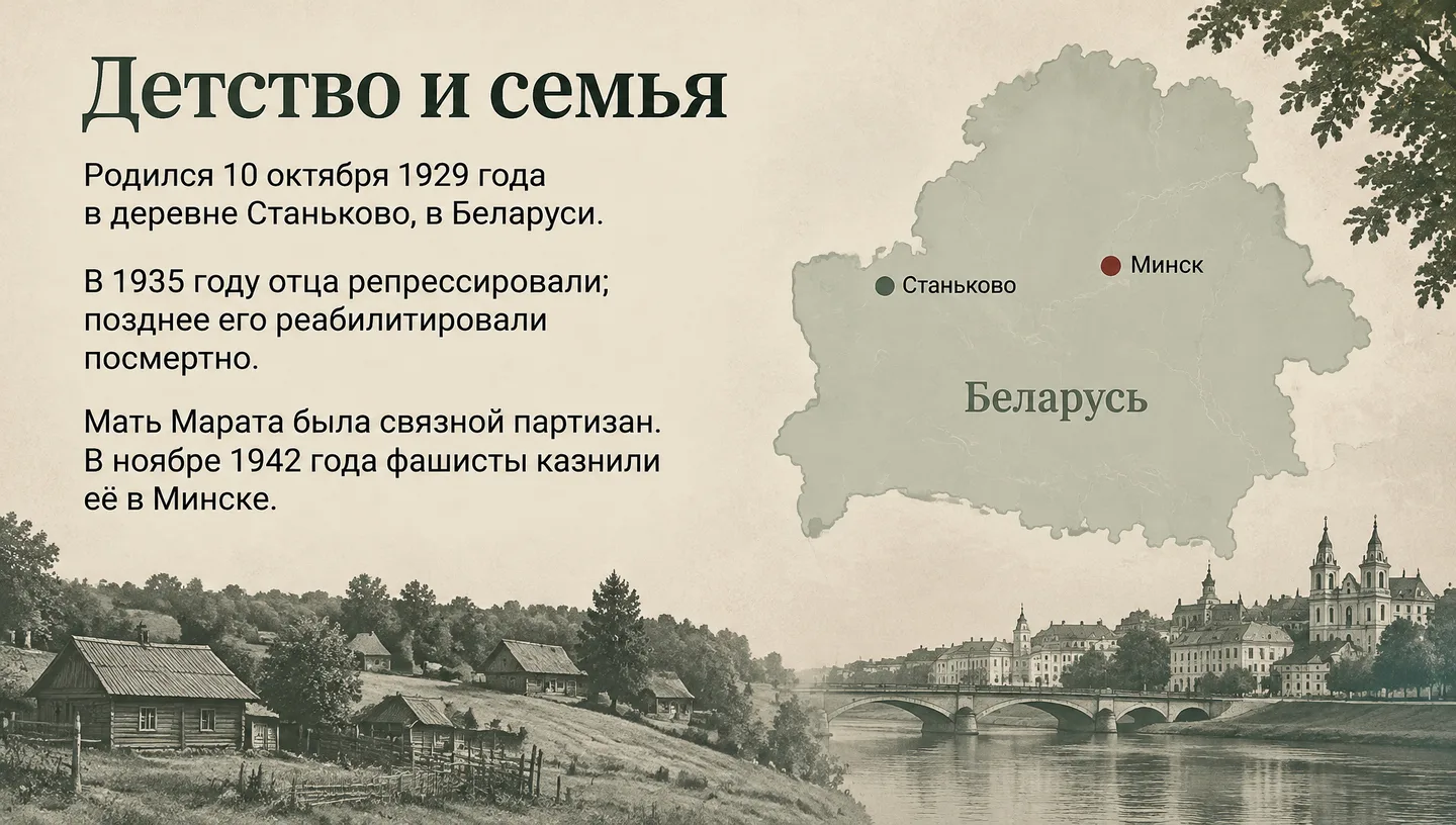 Детство и семья