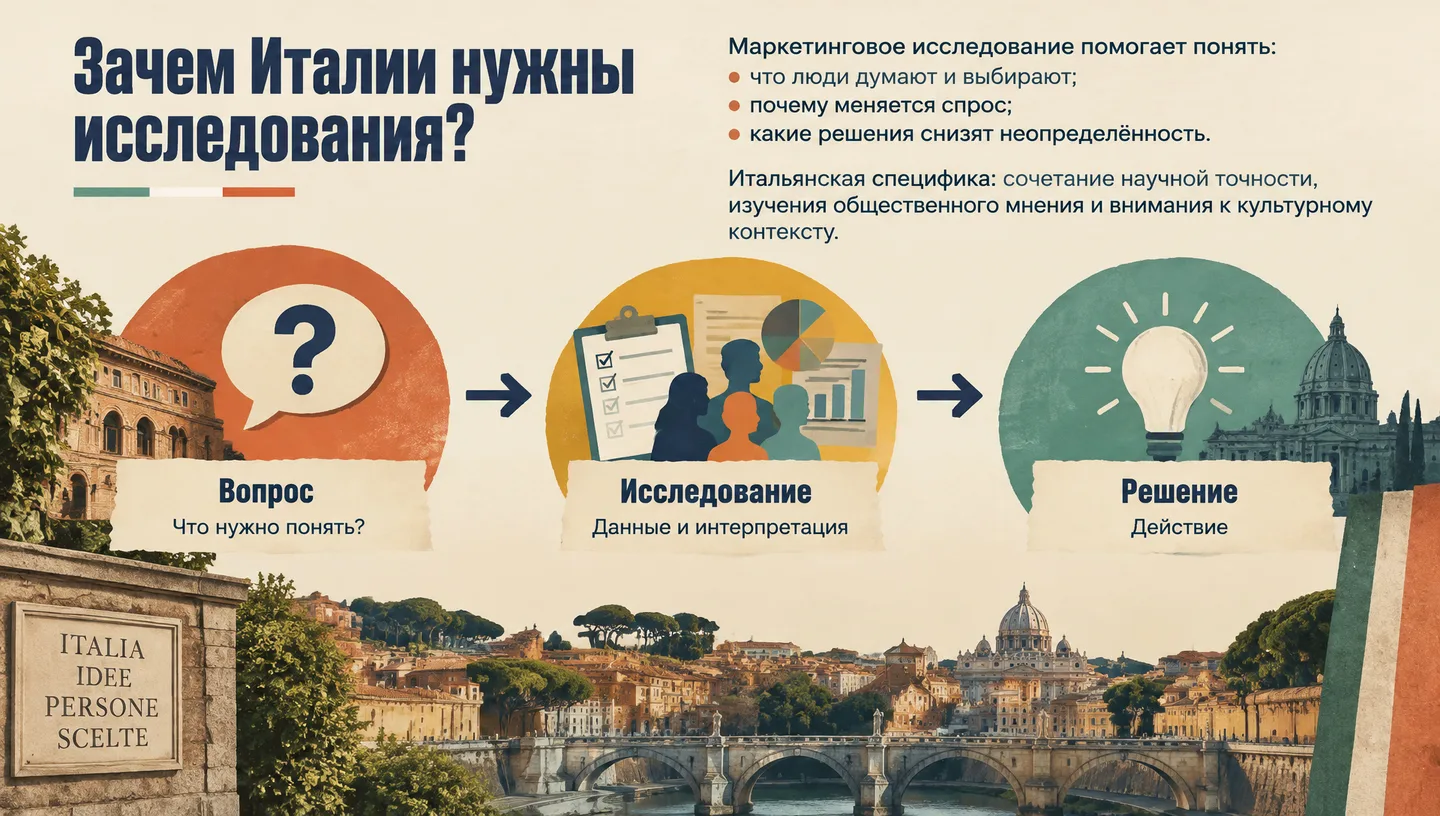 Зачем Италии нужны исследования?