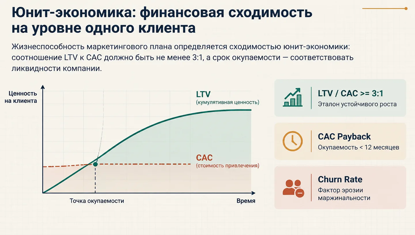 Юнит-экономика: финансовая сходимость на уровне одного клиента