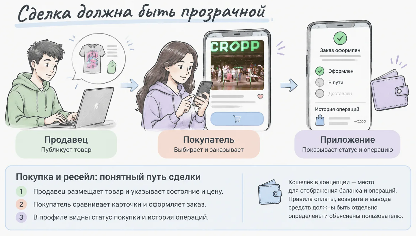 Сделка должна быть прозрачной