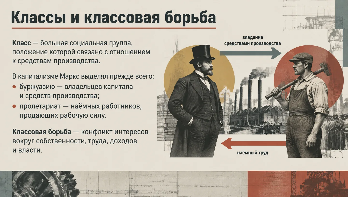 Классы и классовая борьба