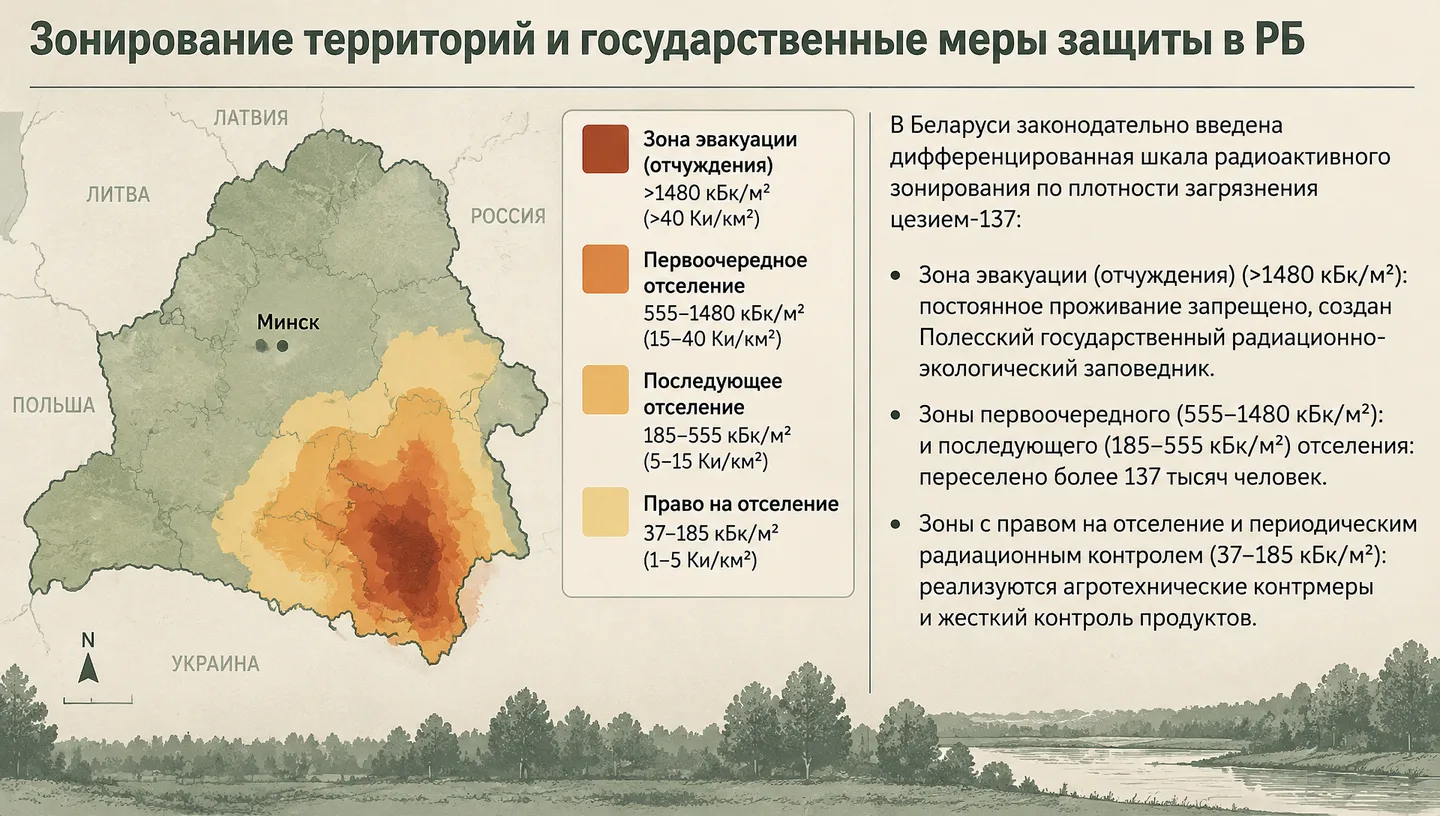 Зонирование территорий и государственные меры защиты в РБ