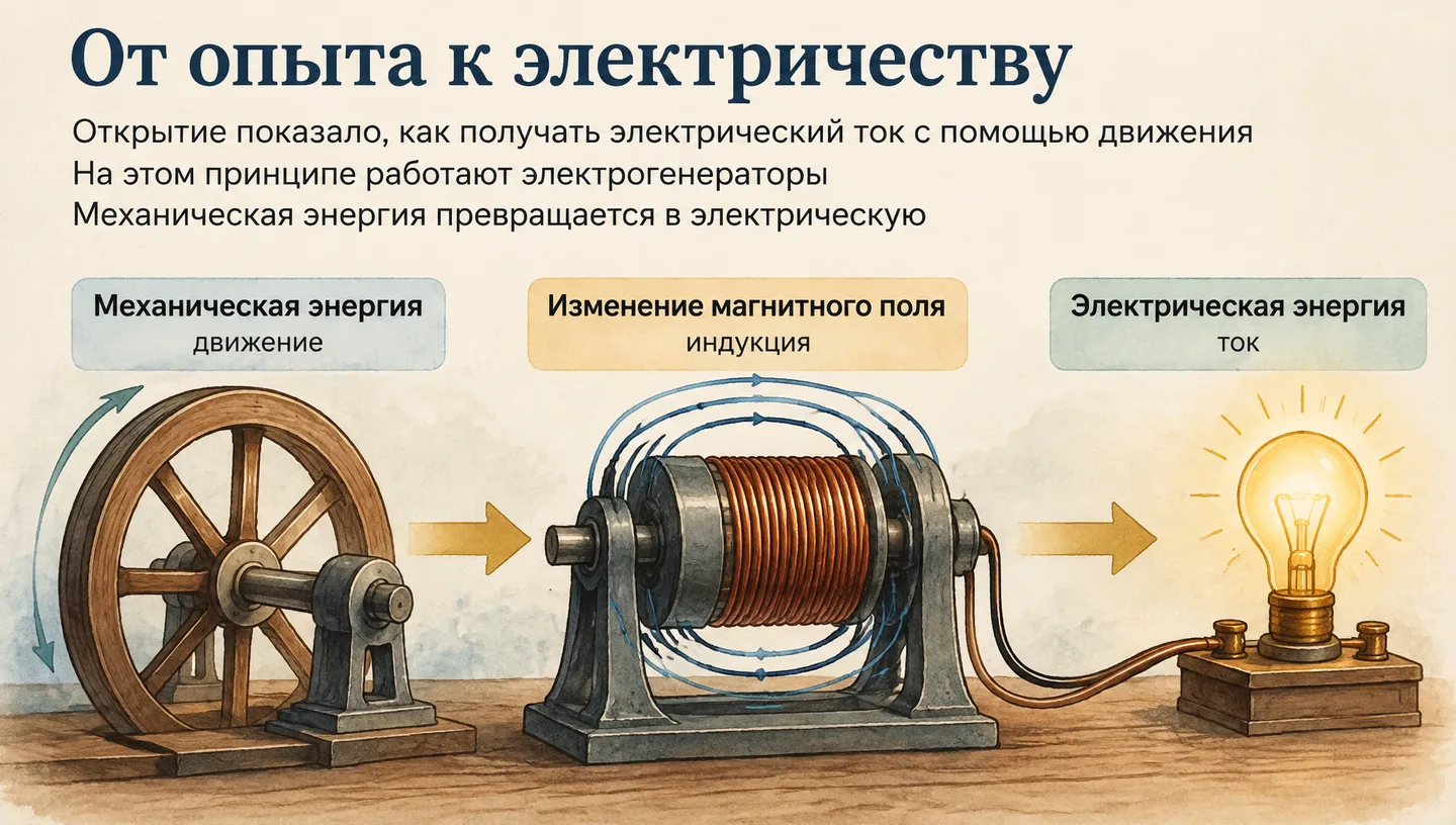 От опыта к электричеству