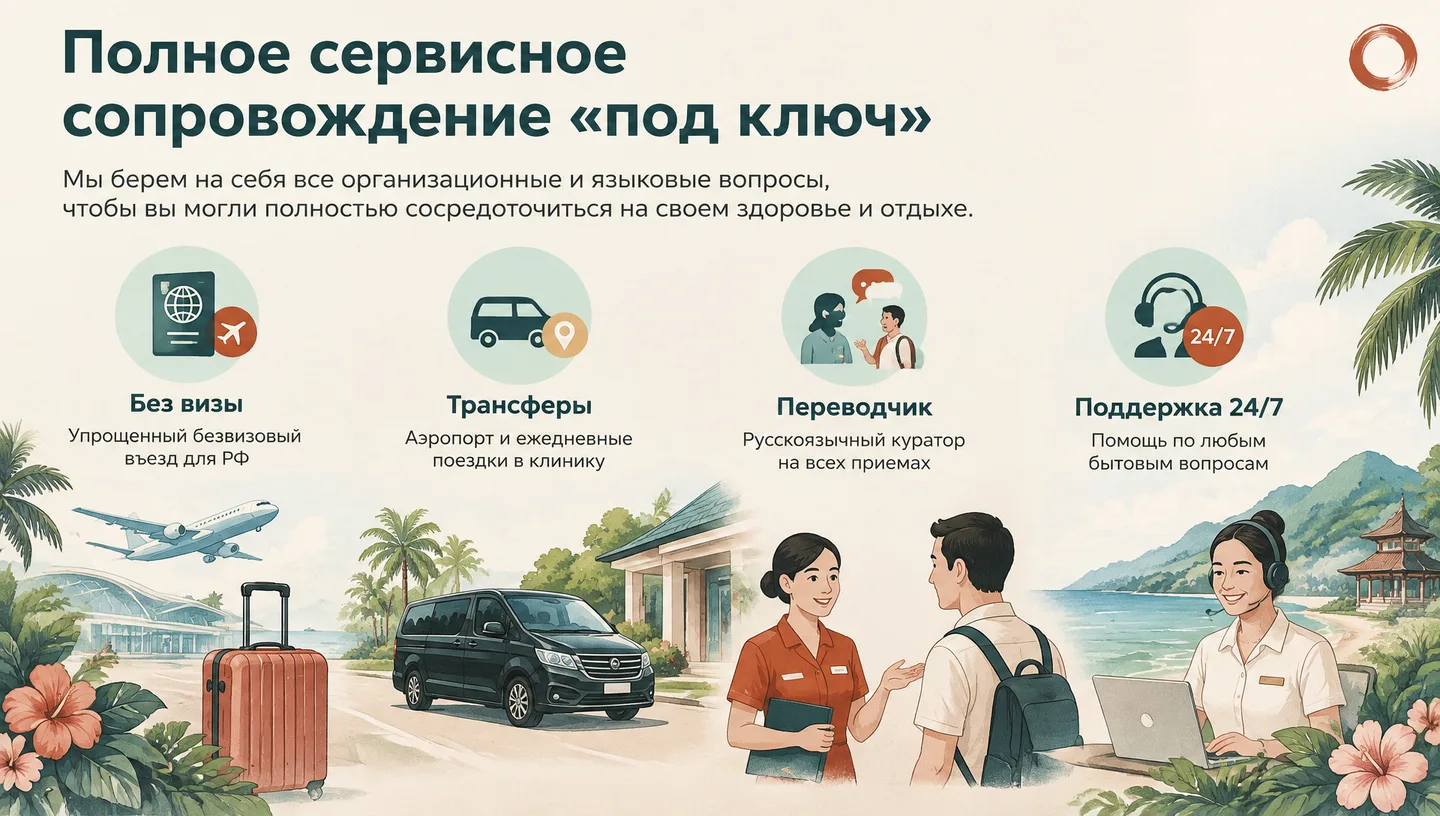 Полное сервисное сопровождение «под ключ»