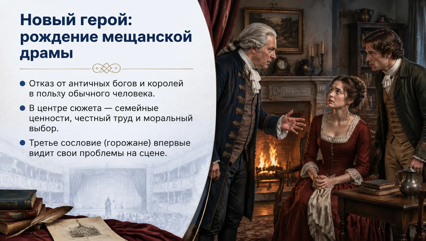 Новый герой: рождение мещанской драмы