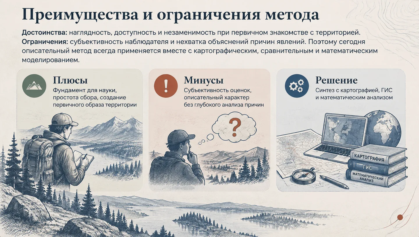Преимущества и ограничения метода